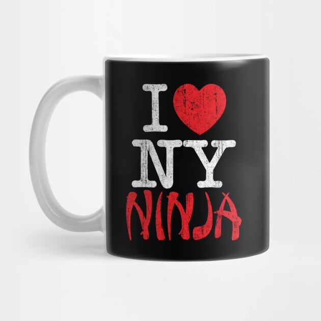 I Love NY Ninja by huckblade